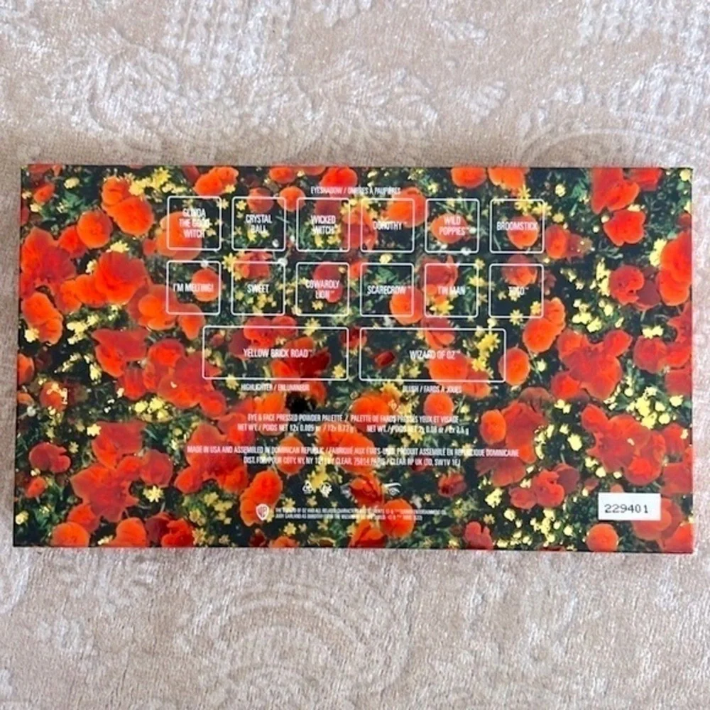 Brand New Kylie Cosmetics Wizard of Oz Face Palette Eyeshadow Blush Highlighter